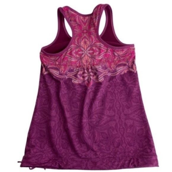 ATHLETA Tinker Tank cinch waist tank top XS Style #413912 Printed TINKERRASP - Picture 5 of 8
